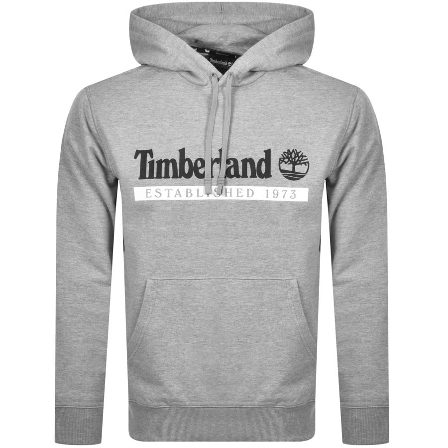 Alternative Image for ProductTimberland Logo Hoodie Grey1